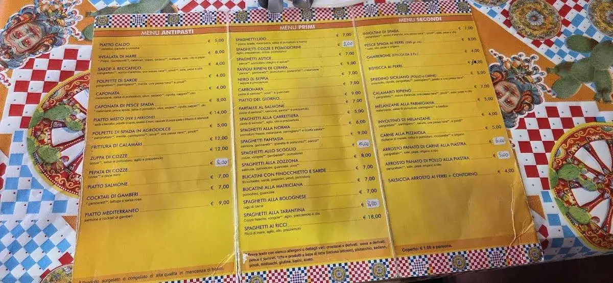 Zdjęcie Antica Gastronomia Palumbo: men&ugrave;, prezzi e i piatti da non perdere