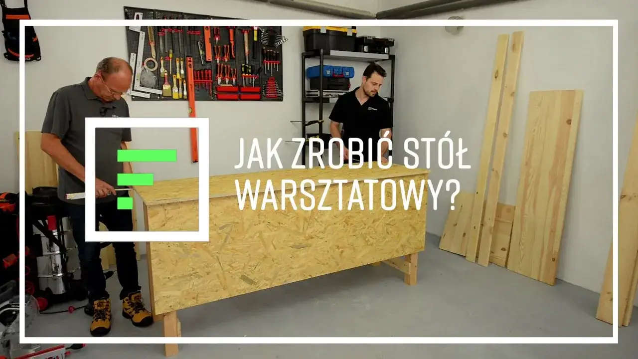 Zdjęcie Jak łatwo zbudować solidny stół warsztatowy DIY krok po kroku