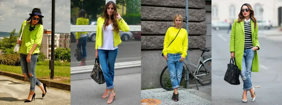 Zdjęcie Stylizacje z limonkową bluzką: jak wyróżnić się modą na każdą okazję