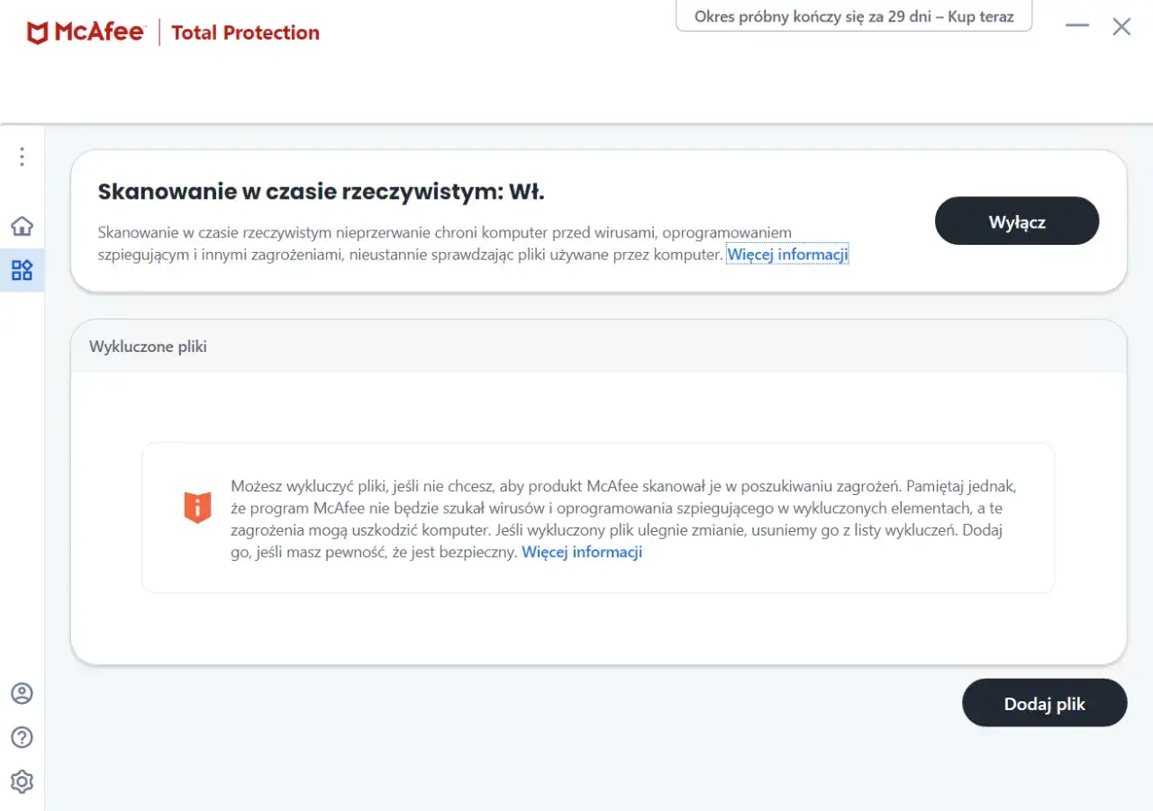 Zdjęcie Jak wyłączyć antywirusa McAfee i uniknąć zagrożeń dla systemu
