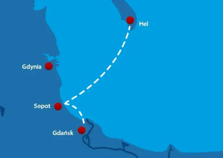 Zdjęcie Jak dopłynąć z Gdańska na Hel? Sprawdź opcje transportu, czas i ceny