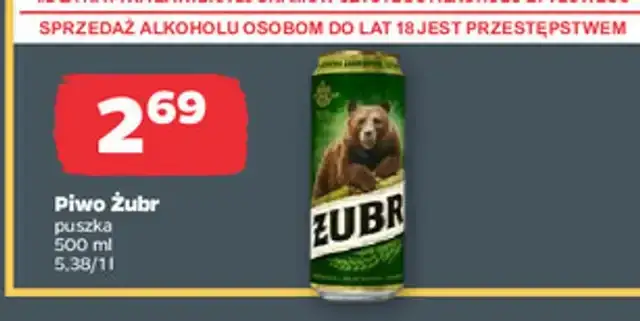 Zdjęcie Piwo Żubr ile ma procent alkoholu? Zaskakujące fakty o ABV