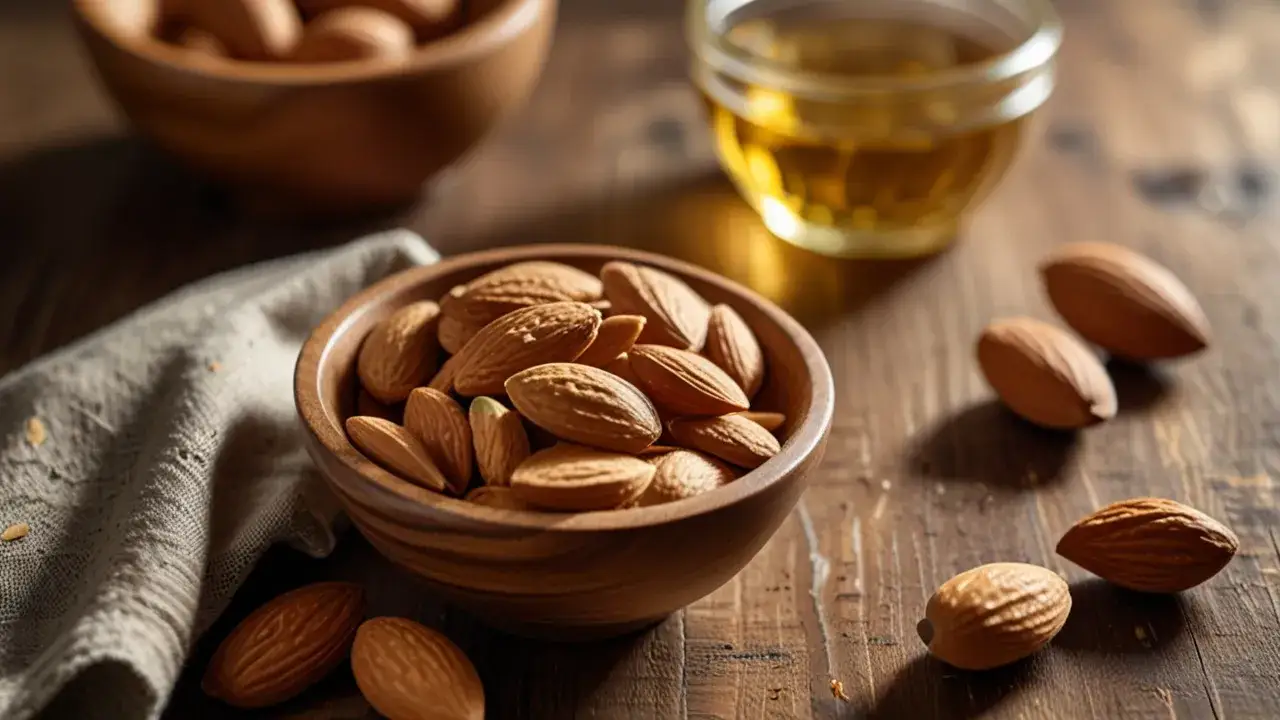 Zdjęcie  Płatki migdałów - naturalny produkt pełen zdrowia i smaku
