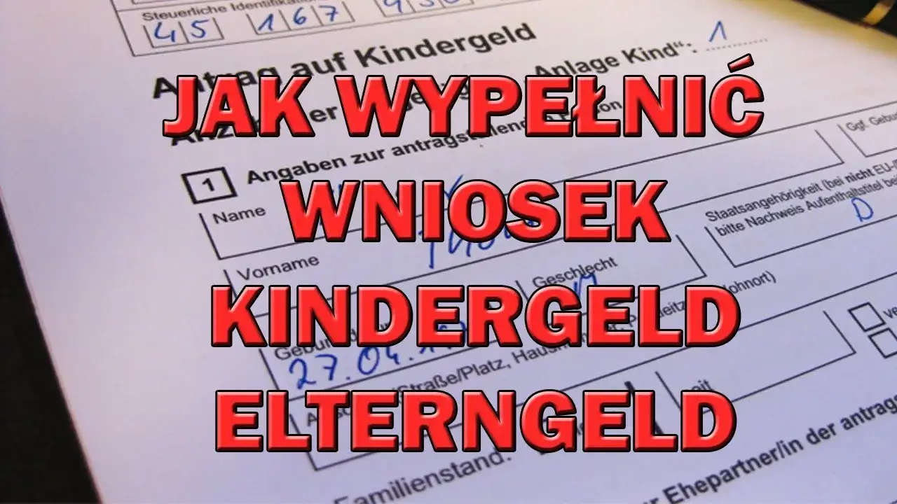 Zdjęcie Jak poprawnie wpisać stosunek prawny dziecka w formularzu Kindergeld