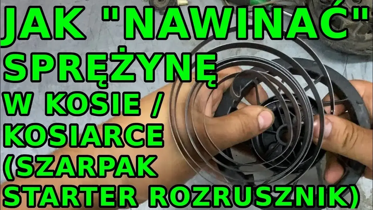 Zdjęcie Wymiana sprężyny napędu kosiarki: Poradnik krok po kroku