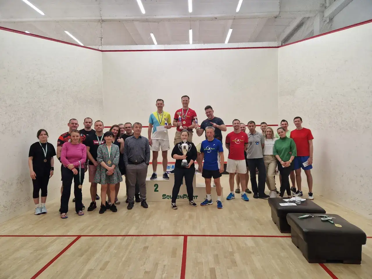 Zdjęcie Squash Sosnowiec - najlepsze kluby, korty i zajęcia dla Ciebie