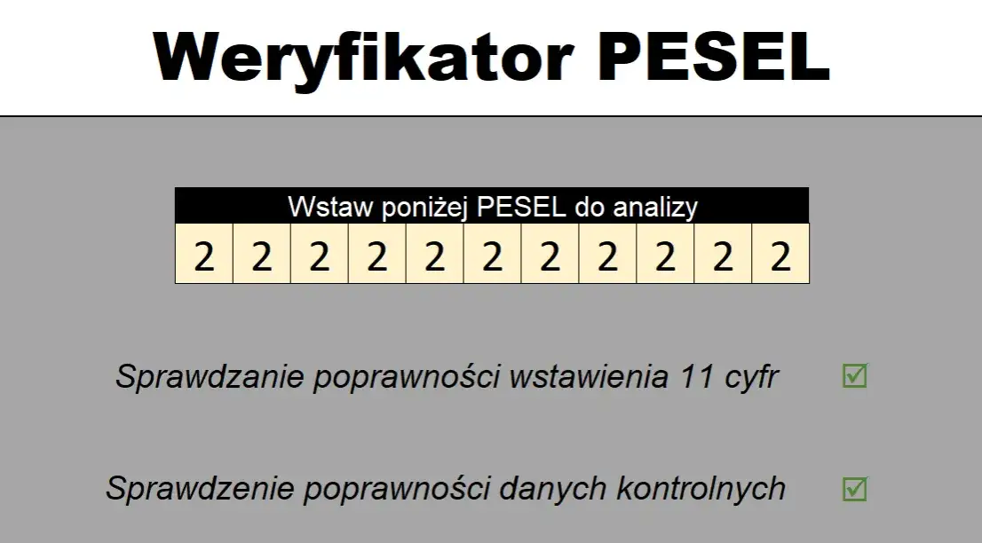 Zdjęcie Jak łatwo odczytać datę urodzenia z PESEL w Excelu - Poradnik