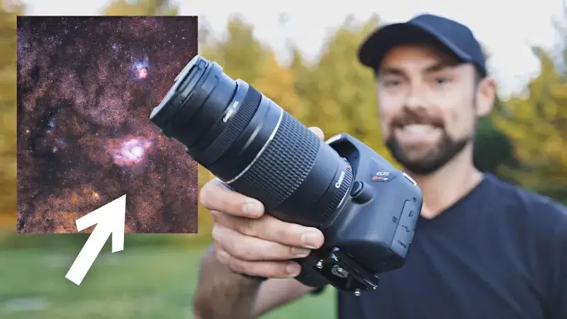 Zdjęcie Jaki aparat do astrofotografii: wybierz idealny sprzęt do zdjęć nocnych