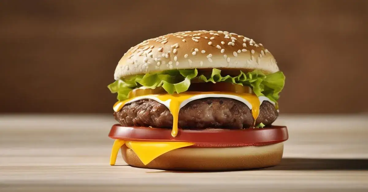 Zdjęcie Ile kalorii ma hamburger? Sprawdź, jak wyb&oacute;r składnik&oacute;w wpływa na kalorie