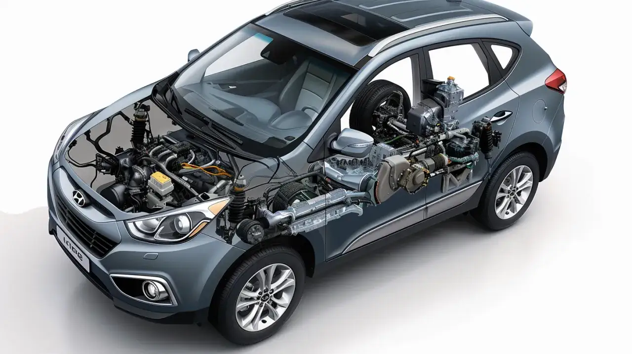 Zdjęcie Hyundai ix35 - opinie o dieslach 1.7 i 2.0 CRDi oraz czasie rozrządu