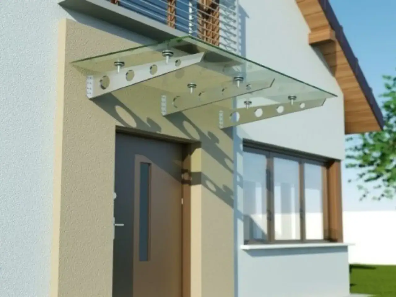 Zdjęcie Jak zrobić daszek na balkon - proste kroki i materiały, które musisz znać