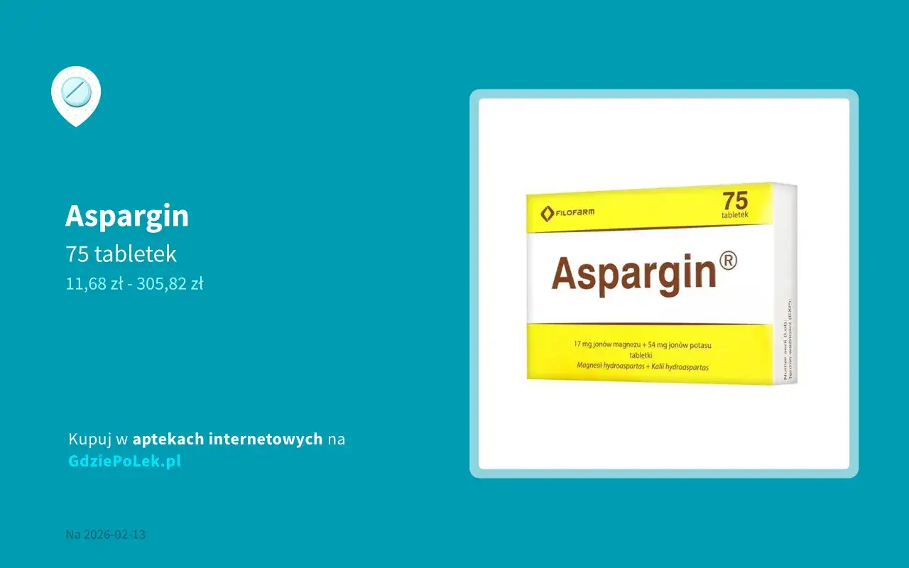 Zdjęcie Aspargin to lek, nie suplement! Co to znaczy dla Twojego zdrowia?