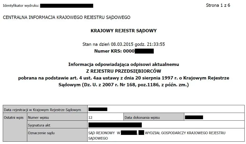 Zdjęcie Co to jest KRS i kto musi się zarejestrować w rejestrze?