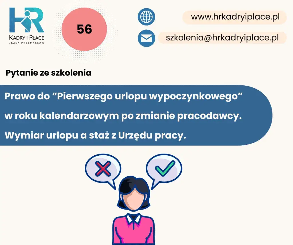 Zdjęcie Urlop na stażu z Urzędu Pracy? Sprawdź, jakie masz prawa!