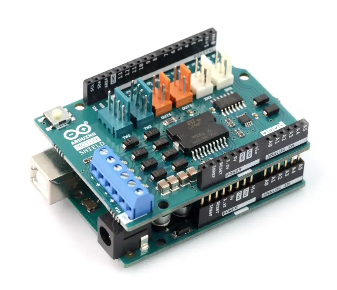 Zdjęcie Alles, was Sie über das Arduino Motor Shield wissen müssen: Funktionen und Anwendungen