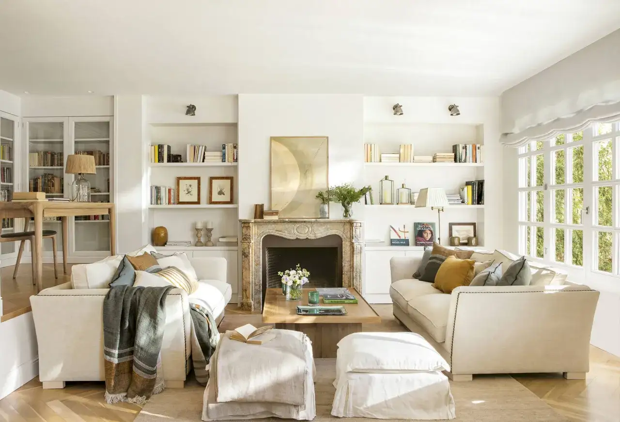 Zdjęcie Muebles de salón clásicos: ¿cómo fusionar tradición y modernidad?