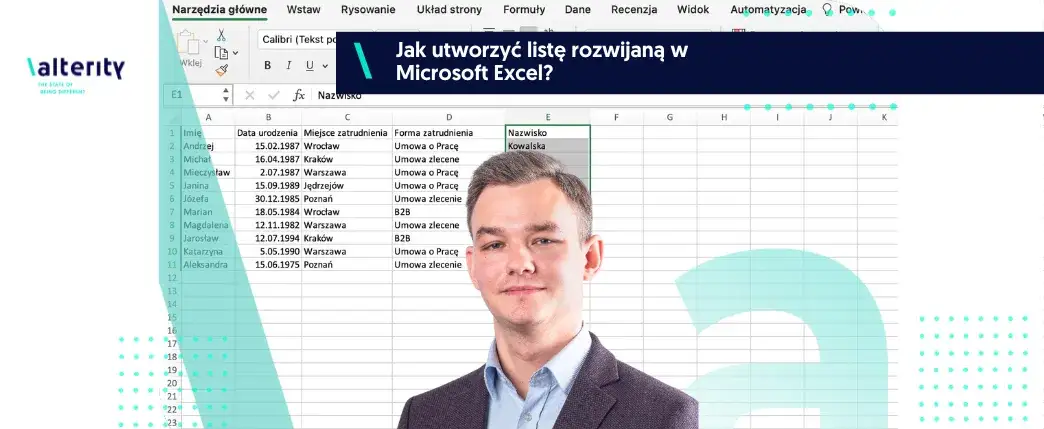 Zdjęcie Jak wstawić listę rozwijaną w Excelu – proste kroki i wskazówki