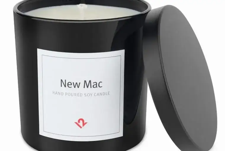 Zdjęcie Świeczka o zapachu nowego maca – poczuj magię Apple w swoim domu