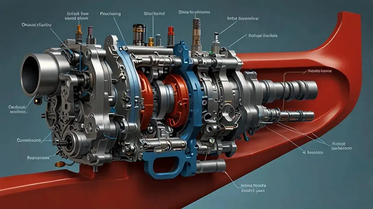 Zdjęcie Lokalizacja zaworu zwrotnego w pompie wtryskowej c-360: poradnik naprawczy
