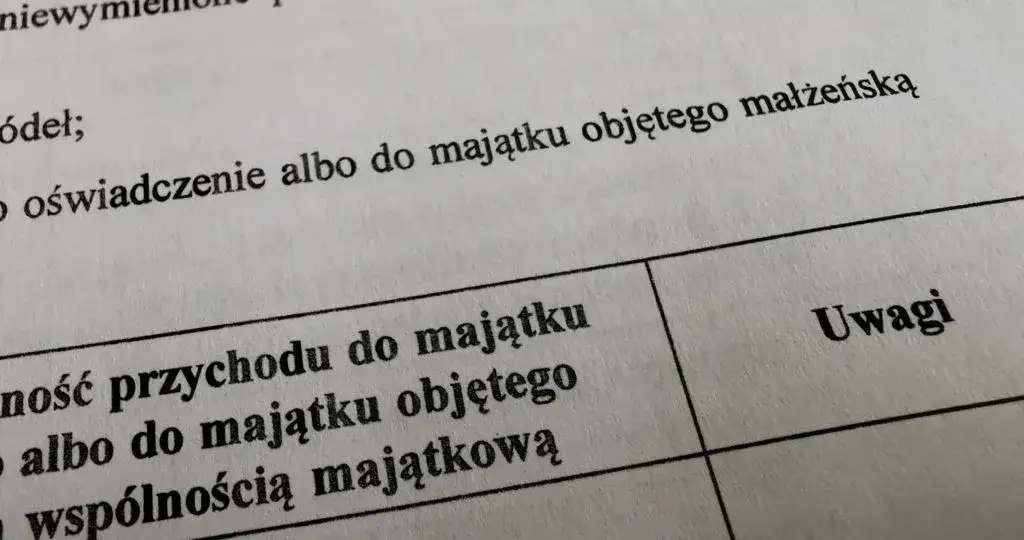 Zdjęcie Jak wypełnić oświadczenie majątkowe policja - uniknij najczęstszych błędów