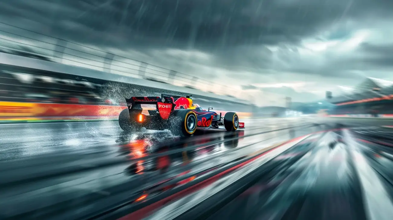 Zdjęcie Red Bull zaskoczyła zmienność warunków wyścigu! Nie uwierzysz co się stało