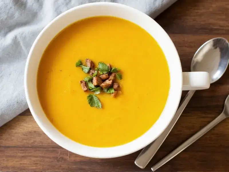 Zdjęcie Tu sopa de calabaza perfecta: receta clásica y trucos de chef