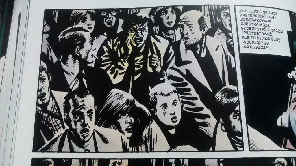 Zdjęcie V jak Vendetta komiks - odkryj mroczne tajemnice i różnice z filmem
