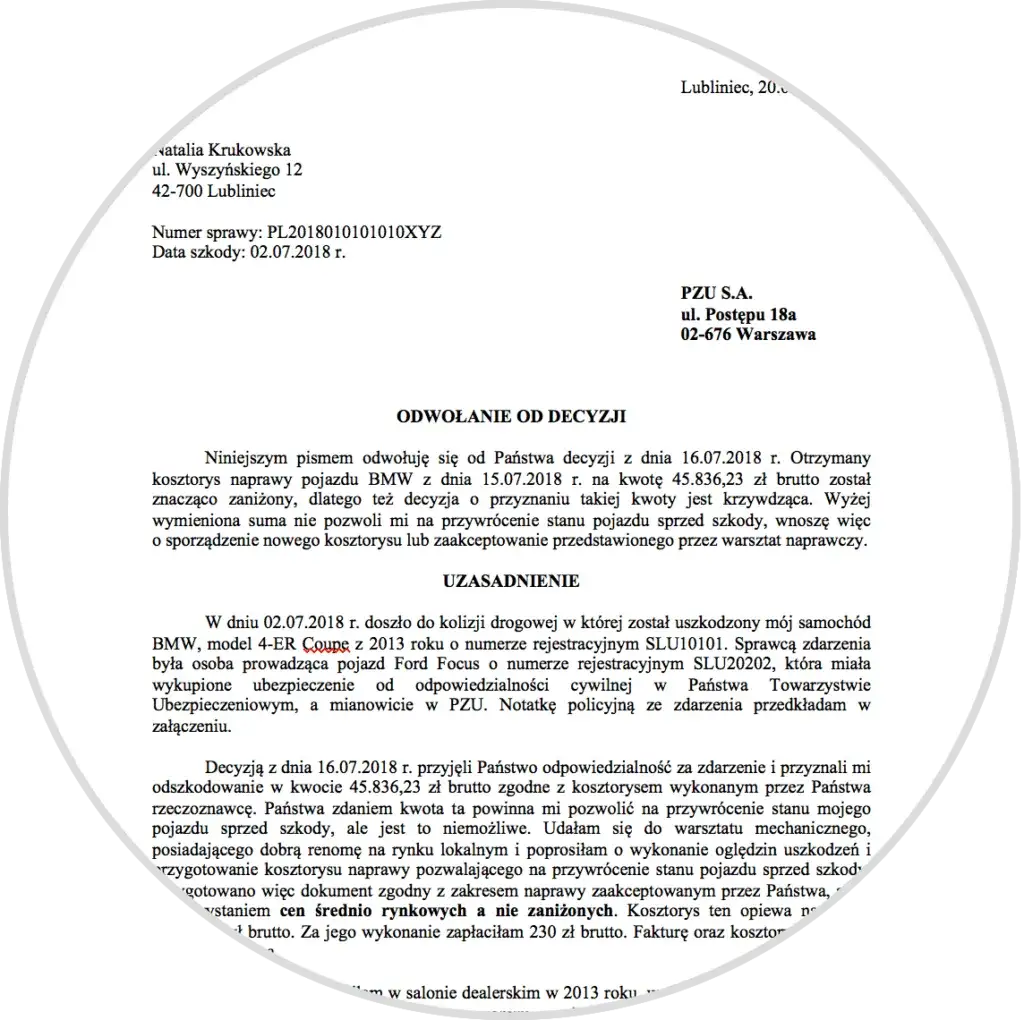 Zdjęcie Jak napisać odwołanie od decyzji biura podr&oacute;ży, aby je uzyskać?