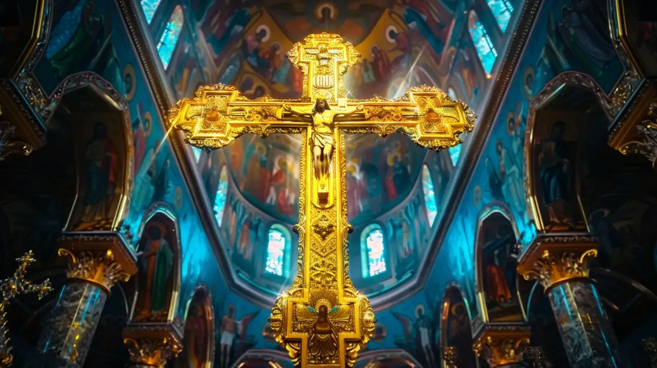 Zdjęcie Święte ikony: krzyż w sztuce religijnej - duchowe przeżycie