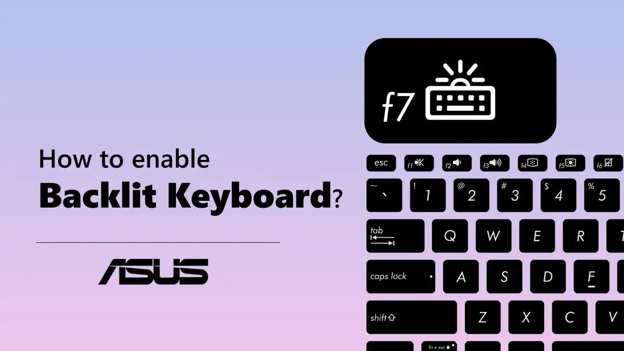 Zdjęcie Jak włączyć podświetlenie klawiatury w laptopie Asus bez problemów