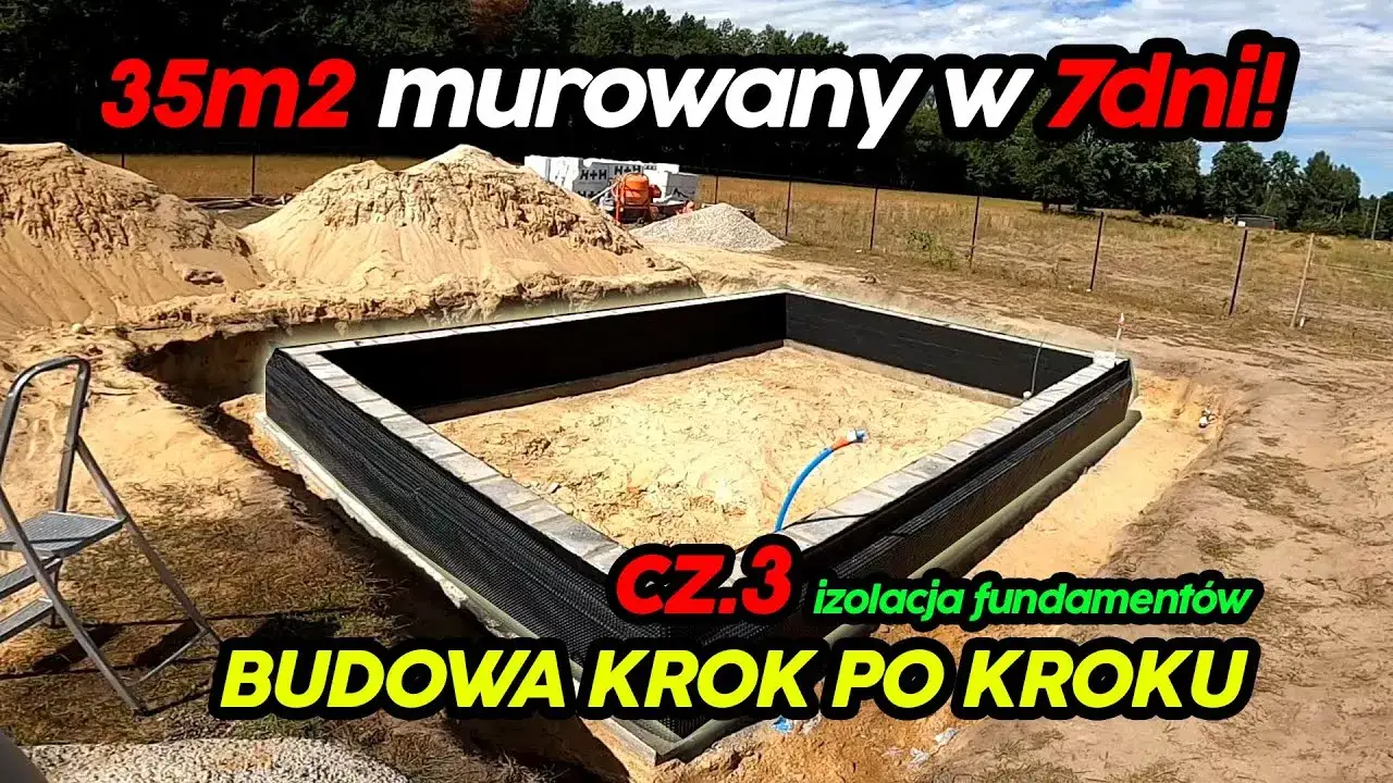 Zdjęcie Jaki fundament pod dom 35m2? Odkryj najlepsze opcje i koszty
