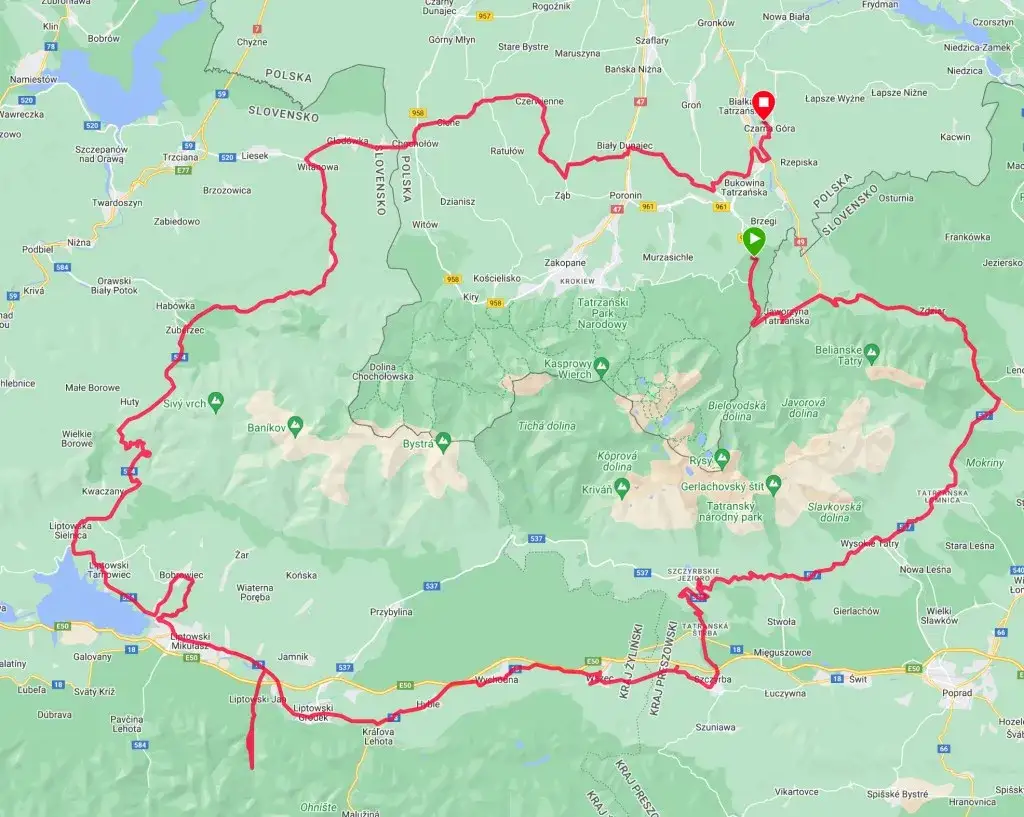 Zdjęcie Trasa motocyklowa dookoła Tatr: najlepsze atrakcje i bezpieczne wskazówki