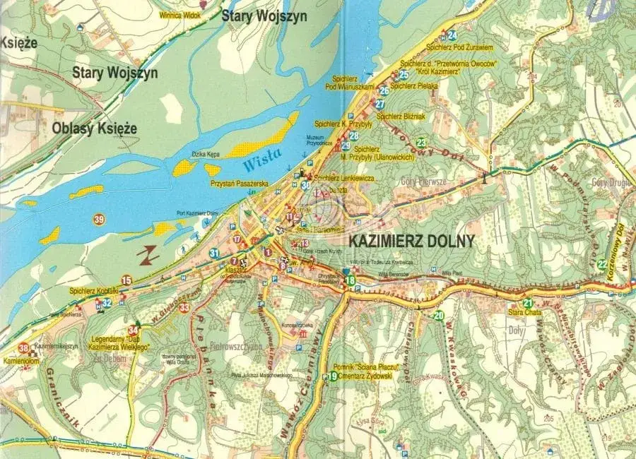 Zdjęcie Kazimierz Dolny i okolice: Niewątpliwie obowiązkowe punkty na mapie