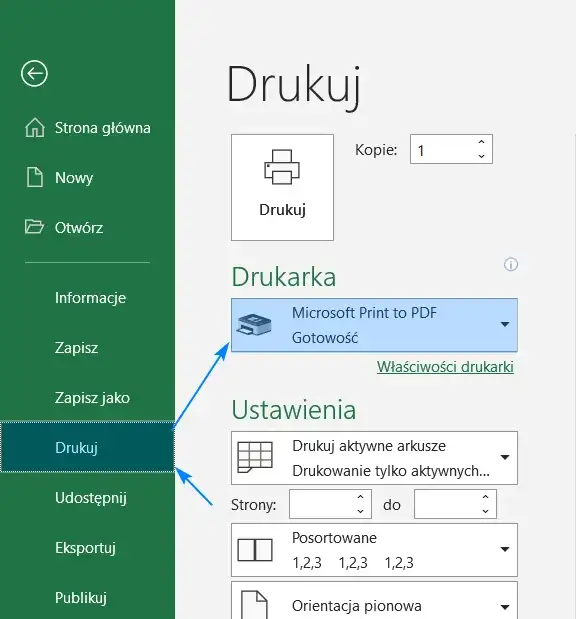 Zdjęcie Jak zmienić Excel na PDF: 5 prostych metod konwersji plików