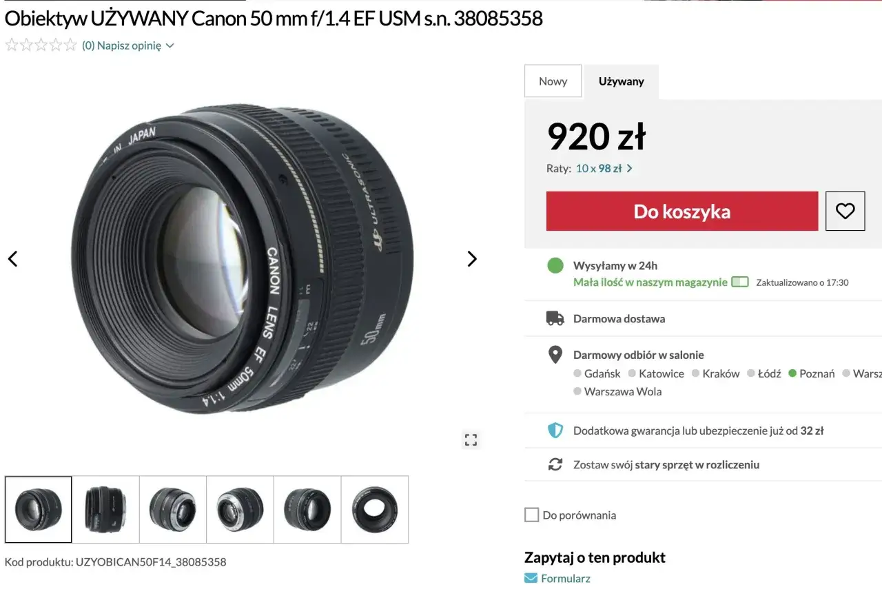 Zdjęcie Jaki obiektyw do Canon 50D? Najlepsze wybory dla różnych stylów fotografii