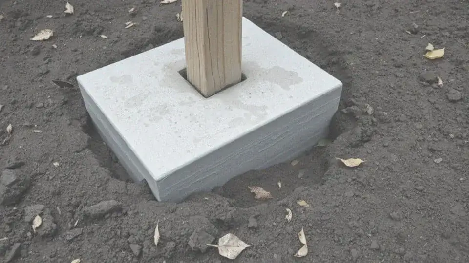 Zdjęcie Jak prawidłowo wykonać beton pod słupki ogrodzeniowe? Proste rady