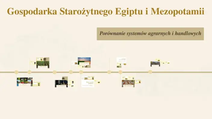 Zdjęcie Gospodarka starożytnego Egiptu: jak rolnictwo kształtowało cywilizację