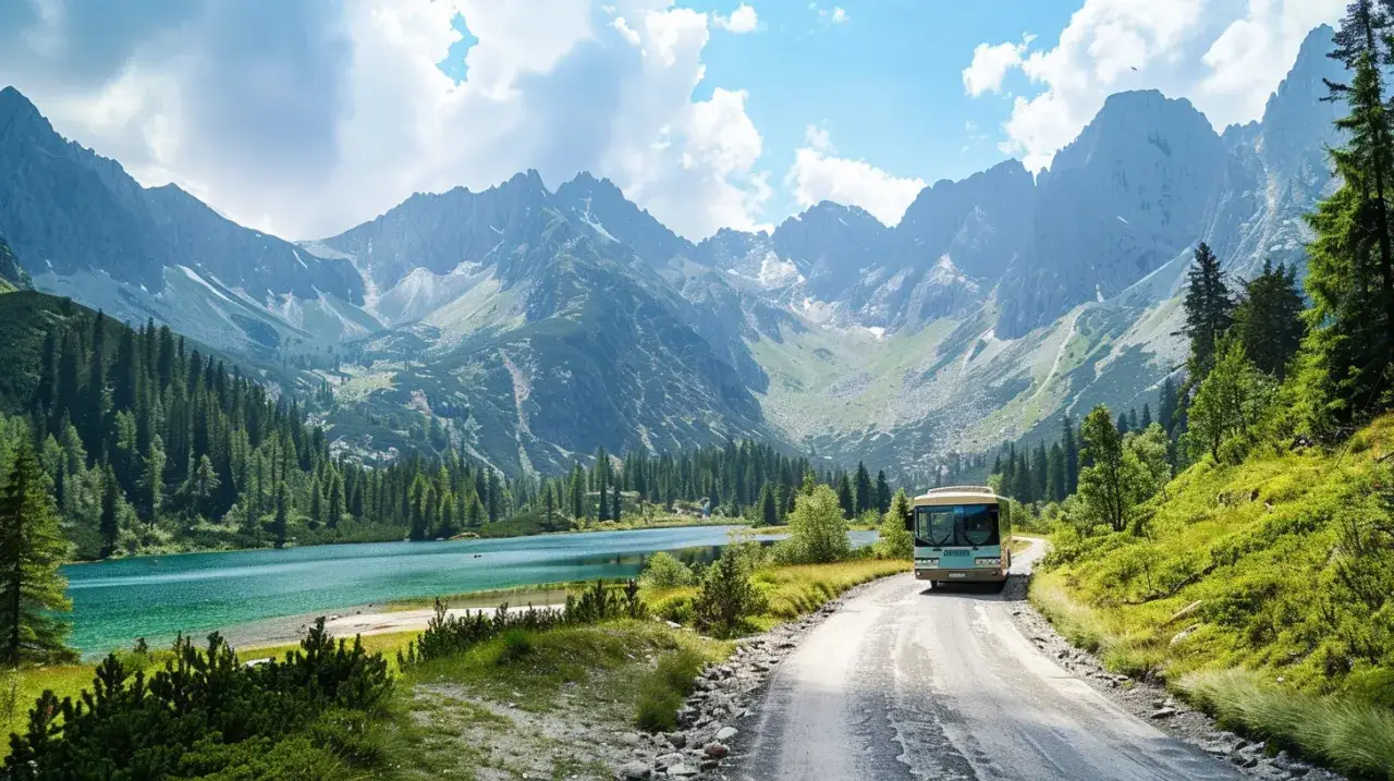 Zdjęcie Busy na Morskie Oko z Zakopanego - jak dotrzeć do Morskiego Oka 