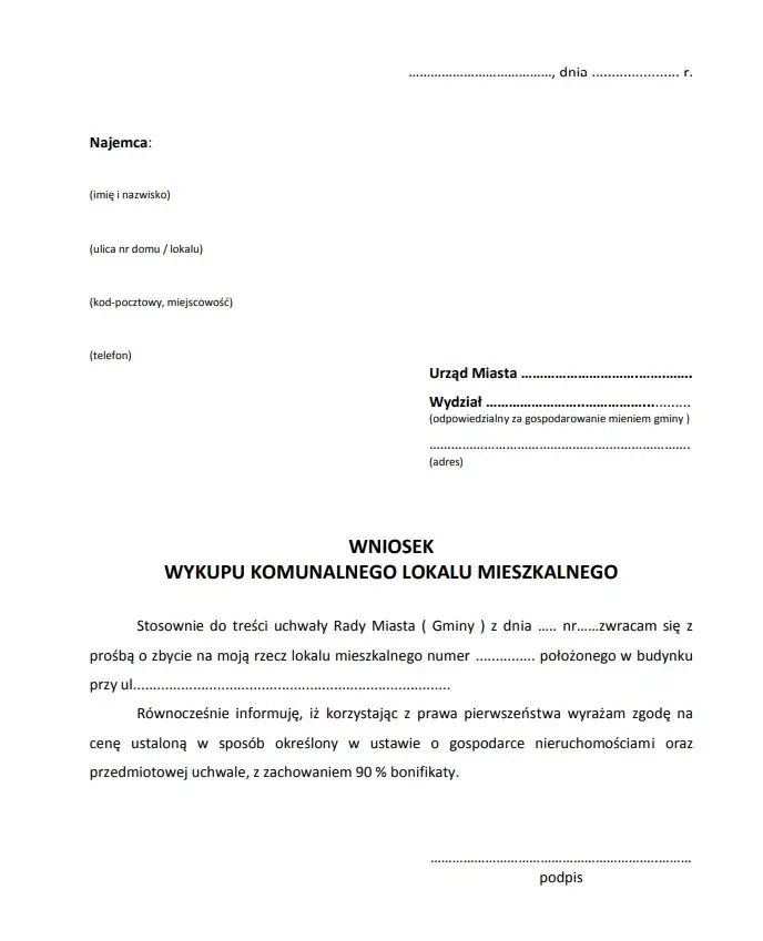Zdjęcie Jak napisać wniosek o mieszkanie komunalne – uniknij najczęstszych błędów