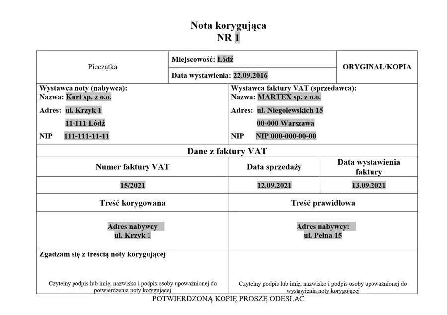 Zdjęcie Kto wystawia fakturę korygującą? Wyjaśniamy krok po kroku
