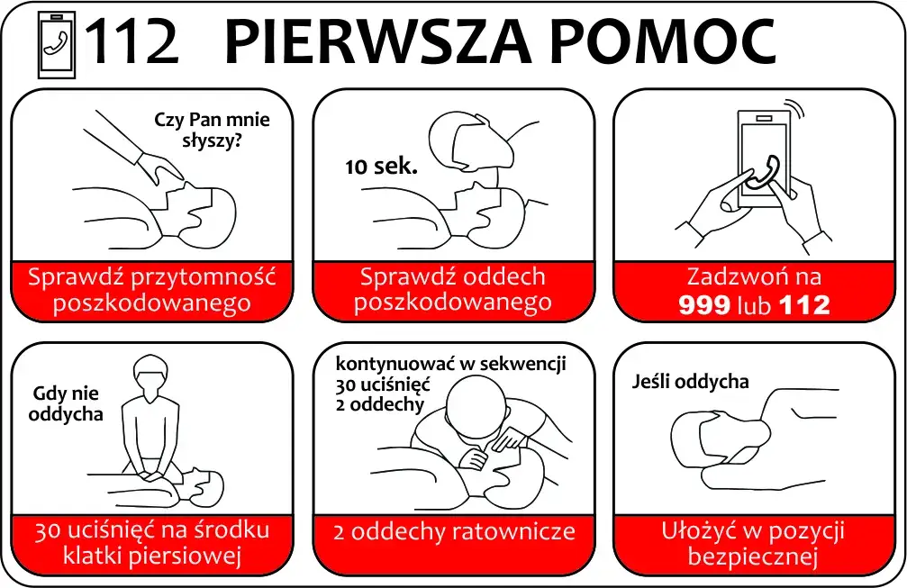 Zdjęcie Pierwsza pomoc ile wdech&oacute;w? Kluczowe informacje o RKO dla każdego