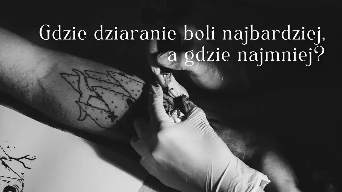 Zdjęcie Gdzie boli tatuaż najbardziej? Mapa wrażliwych miejsc