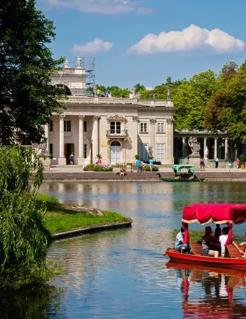 Zdjęcie Pałac na wyspie w Łazienkach Królewskich: historia i architektura