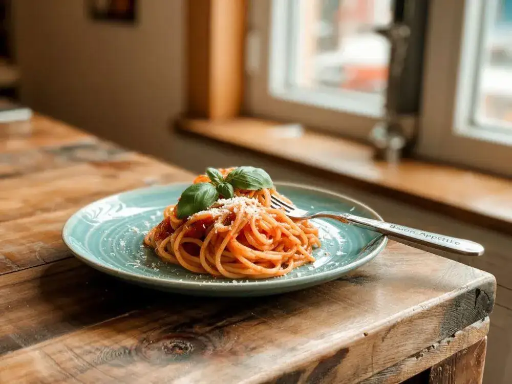 Zdjęcie Pyszne spaghetti z sosem pomidorowym – proste przepisy i sekrety smaku