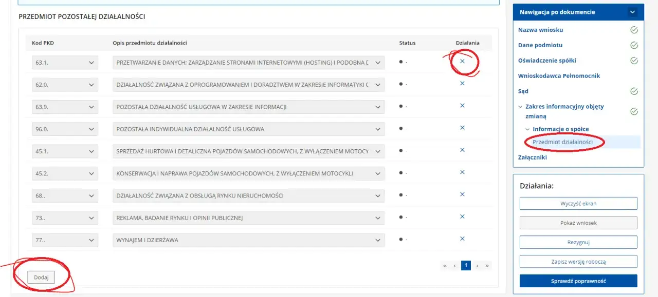 Zdjęcie Ile kodów PKD można wpisać do KRS? Oto ważne informacje i zasady