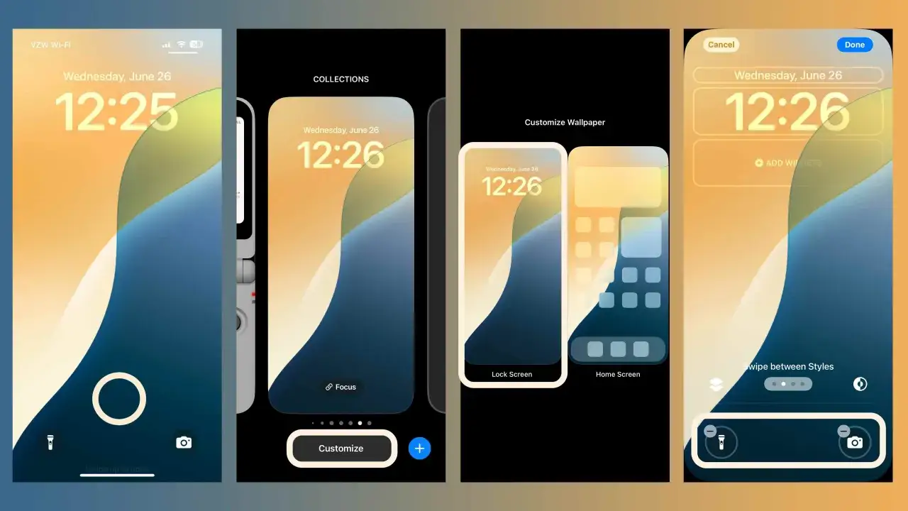 Zdjęcie Jak usunąć aparat z ekranu blokady iPhone i zyskać większą prywatność