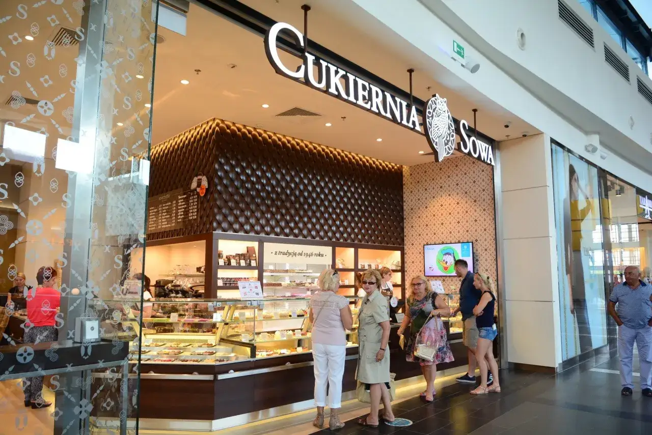 Radom cukiernia pączki Sowy
