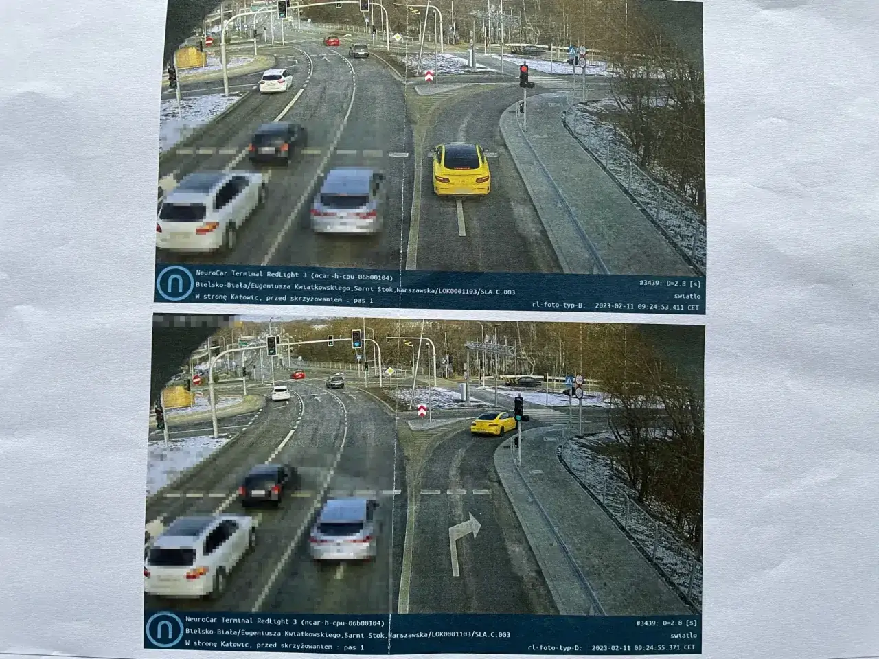 Mandat za czerwone światło