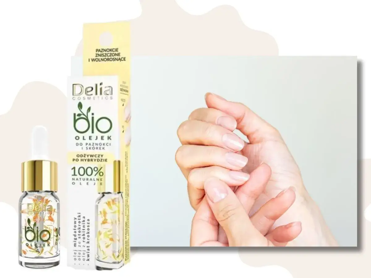 Delia Bio Olejek do paznokci i skórek – sekret zdrowych, naturalnych paznokci. Idealny do pielęgnacji po hybrydzie, wspiera regenerację.