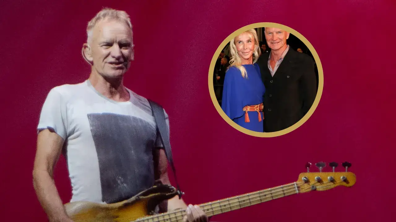 Sting z córką i żoną. Czy Sting ma dzieci? Tak, ma ich szóstkę, a na zdjęciu widać jego żonę Trudie Styler i córkę Mickey Sumner.